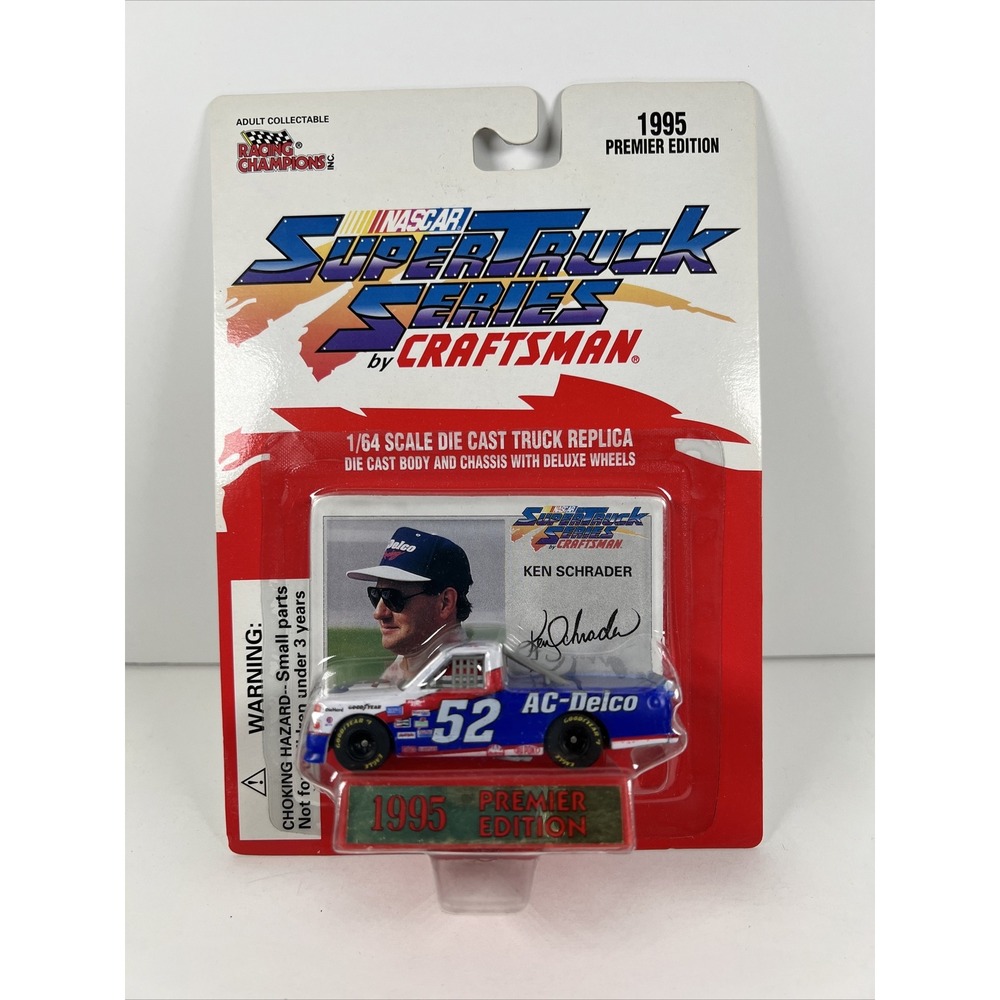 Nascar #52 Ken Schrader Super‎ Truck Series by Craftsman 1995 Premier Edition